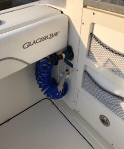 HoseCoil 3/8 Inch Self Coiling Garden, RV, Outdoor Water Hose (15' Blue) 15 Feet 6 71sL1gCNcL