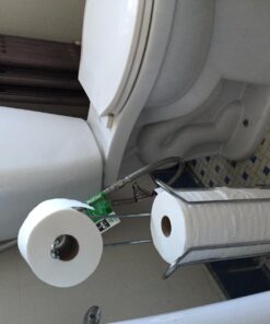 iDesign Classico Metal Toilet Tissue Roll Reserve Organizer for Bathroom, Compact Organizer, Holds 4 Rolls of Toilet Paper, Chrome Set of 1 30 71sLtRzwjDL