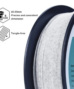 ZIRO PLA Marble Filament 1.75mm,3D Printer Filament PLA 1.75mm Marble Color 1KG(2.2lbs),Marble 35 71sLulkehCL
