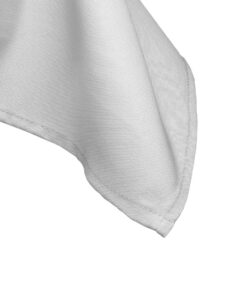 Alternative view of LinenTablecloth 20-Inch Polyester Napkins (1-Dozen) White 20 inch