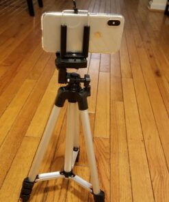 Acuvar 50" Smartphone/Camera Tripod Fits All Smartphones iPhone 12 Max, 11 Pro Max, 11 Pro, 11, Xs, Max, Xr, X 8, 8+, 7, 7 Plus, Android Note 10 (Universal Mount + Remote) Universal Mount + Remote 53 71sM5nVtkzL