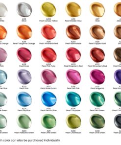 ARTEZA Metallic Acrylic Paint, Set of 36 Colors, 0.74 oz/22 ml Tubes with Storage Box, Rich Pigments, Non Fading, Non Toxic Paints for Artist & Hobby Painters, Art Supplies for Canvas Painting 36 x 22ml (0.74 fl oz) Metallic 22 71sMA34VsL