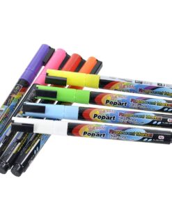 FlashingBoards Wet Liquid Chalk Marker Set (3.0 mm) in Bright Neon Colors, 8 Pk 12 71sMPsfkgGL