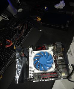 Silverstone Tek Low-Profile Heatsink CPU Cooler with 92mm PWM Fan, Two 6mm Heat Pipes, Intel LGA1155/1156/1150 and AMD AM2/AM3/FM1/FM2 AR05 AR05 - 37mm tall Low Profile Cooler 32 71sN Lm BL