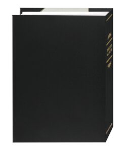 Pioneer Photo Albums 50-Pocket White and Black Ledger Style Leatherette Cover Photo Album for 5 by 7-Inch Prints 7 71sNcIRJD1L