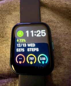 ENOMIR Smart Watch for Men Women(Answer/Make Call), Alexa Built-in,Fitness Watch with Heart Rate SpO2 Sleep Monitor 100 Sports 5ATM Waterproof Activity Trackers and Smartwatches for iOS&Android Phones Blue 16 71sNcpOCyjL