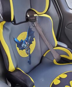 KidsEmbrace High Back Booster Car Seat, DC Comics Batman Black, Grey, Yellow Batman Backless Booster Seat 21 71sNfA1tTDL