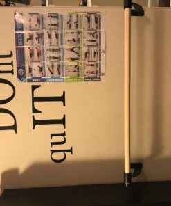 VITA Barre Wall-Mounted Single Ballet Barre, Classic WB15, Wood | Fixed Height, Made in USA, Home, Studio or Gym Exercise Equipment for Kids & Adults | Dance, Fitness, Pilates Black 4 Ft 31 71sNk4UyJBL