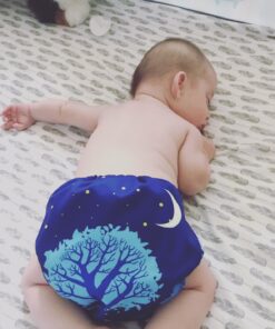 ALVABABY Baby Cloth Diapers 6 Pack with 12 Inserts One Size Adjustable Washable Reusable for Baby Girls and Boys 6DM26 04 Boy Color 26 49 71sO1BFFcGL