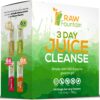 Raw Fountain 3 Day Juice Cleanse Detox, Weight Management Program, 24 Powder Packets, Travel and Vegan Friendly, 4 All Natural Flavors, Includes Protein (3 Day) 18 71sP NFD6ZL
