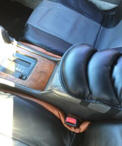 FH Group Classic PU Leather Pair Set Car Seat Covers, Airbag Compatible with Gift - Universal Fit for Cars Trucks & SUVs (Gray/Black) PU002102 Gray 26 71sPcSDf8rL 3