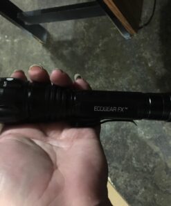 High Lumen 18650 Tactical Flashlights - EcoGear FX TK120X - 5 Light Modes, Adjustable Zoom Focus, Water Resistant - Perfect for Security Professionals and Outdoor Activities 21 71sPilQscfL