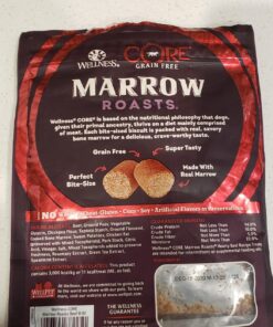 Wellness CORE Healthy Joints Crunchy Dog Treats (Previously Marrow Roasts), Natural Grain-Free Treats, Made with Real Meat, No Artificial Flavors (Beef, 8-Ounce Bag) 59 71sPm86zcQL