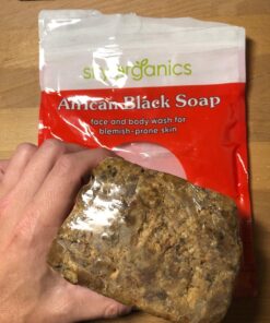Sky Organics African Black Soap Bar for Body to Cleanse, Soothe & Refresh, 16 Oz 1 Pound (Pack of 1) 57 71sPofQgHRL