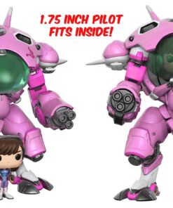 Funko POP Games: Overwatch D.VA & Meka 6" POP and Buddy Toy Figure, 36 months to 1200 months 6" 43 71sQIwv4sVL