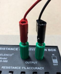 Elenco Resistance Substitution Box | Resistance Range From 1Ω To 11, 111 , 110MΩ | 1% Precision: 1Ω-40kΩ- 1 Watt/ 100kΩ- 4MΩ- 1/2 Watt 37 71sQYv 201L