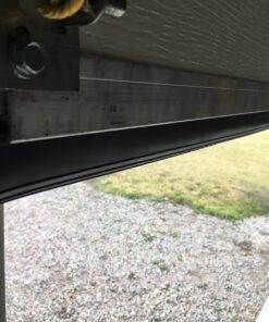 BOWSEN Garage Door Bottom Seals Weatherproof Weatherstrip Threshold Buffering Sealing High Performance EPDM Rubber Weather Resistance Gasket Black 1/4 Inch T-End, 16FT Long 16 FT Black (1/4" T-Channel End) 46 71sRSeU2MwL