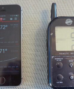 iDevices iGrill 2 Bluetooth Smart Meat Thermometer w/2 Color-Coded Meat Probes, 200-Hour Battery Life, Illuminated Display and LED Temperature Readout 59 71sRv0mDRZL 1