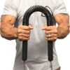 Python Power Twister Bar - Upper Body Exercise for Chest, Shoulder, Forearm, Bicep and Arm Strengthening Workout Equipment by Core Prodigy 45-110 lb 50 71sS8WrVw0L