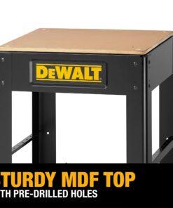 DEWALT Planer Stand with Integrated Mobile Base, 24” x 22” x 30” (DW7350) 37 71sSpKjvn L