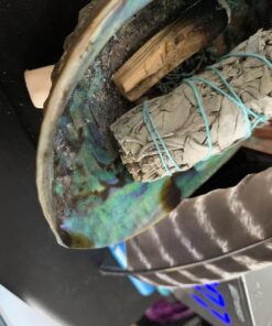 Sage Smudge Kit - White Sage, Palo Santo, Abalone Shell, Smudging Feather | Healing, Purifying, Meditating, Incense, Sage Smudging Kit 30 71sSzPvCrEL