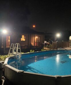 USTELLAR 2 Pack 80W LED Flood Light IP66 Waterproof Outdoor Super Bright Security Lights 800W Equiv, 5000K Daylight White Outside Floodlight Landscape Wall Lights 80.0 Watts 58 71sT0pFmp9L