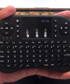 10038-FT Rii i8 Mini 2.4GHz Wireless Touchpad Keyboard with Mouse, Black (Rii-i8) 23 71sTxRVHPSL