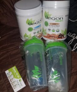 Vegansmart Naturade Plant Based Vegan Protein Powder - All-in-One Nutritional Shake Protein Blend - Gluten Free & Non-GMO - Vanilla (15 Servings) 15 Servings (Pack of 1) 36 71sUylyVjNL