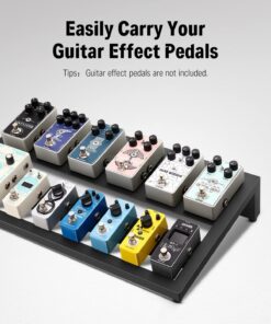 Donner Guitar Pedal Board Case DB-3 Aluminium Pedalboard 20'' x 11.4'' x 4'’ with Bag 20" x 11.4" x 4" 27 71sUzl2qKRL