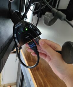 Fosmon 4K HDMI Switch 3 in 1 out 4K@30Hz, 3-Port HDMI Splitter Hub Switcher Auto Switching UHD 3D HDR HD 1080P HDCP, for HDTV, PS5/4, Xbox, Fire Stick 3-Port / 4K@30Hz 25 71sVWVfcZAL