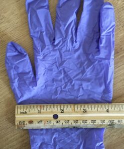 MedPride Powder-Free Nitrile Exam Gloves, Iris Blue, Medium, Box/100 Medium (Pack of 100) 38 71sVprQ QbL