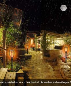 Aityvert Upgraded Solar Torch Lights 43 inches Flickering Dancing Flames Waterproof Outdoor Landscape Decorations Lighting Dusk to Dawn Auto On/Off Solar Lights for Halloween Christmas 2-Pack 2 Pack 20 71sVtR6Y2WL