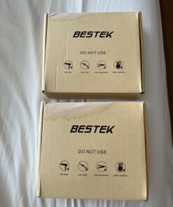 BESTEK Universal Travel Adapter 220V to 110V Voltage Converter with 6A 4-Port USB Charging and UK/AU/US/EU Worldwide Plug Adapter (Black) 02 black 33 71sWHw4kNL