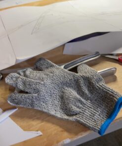 NoCry Premium Cut Resistant Gloves Food Grade — Level 5 Protection; Ambidextrous; Machine Washable; Superior Comfort and Dexterity; Lightweight Protective Gloves; Complimentary eBook Large Original Grey 22 71sWZjlaEqL