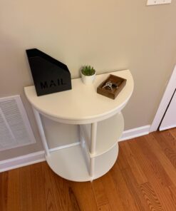 Frenchi Home Furnishing Half Moon Console Table, White 46 71sX9PSabmL