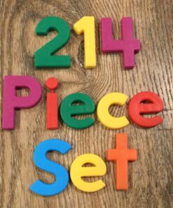 Educational Insights Multicolored AlphaMagnets and MathMagnets, 214 Pieces 43 71sYIOeAIhL