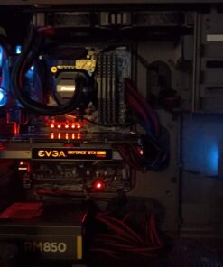 EVGA GeForce GTX 1080 FTW GAMING ACX 3.0, 8GB GDDR5X, RGB LED, 10CM FAN, 10 Power Phases, Double BIOS, DX12 OSD Support (PXOC) Graphics Card 08G-P4-6286-KR Real Boost Clock: 1860 MHz 50 71sYZdouQtL