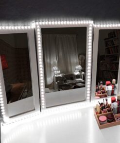 LEDJump Super Bright Dimmable Plug-In Daylight White Color 300 Lights LED Tape Flexible Rope Strip 12 Volts 3M Adhesive Tape Lighting System Certified (Strip Light Only, No Power) Strip Only 29 71sYg76bK L