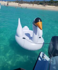 Intex Mega Swan, Inflatable Island, 76.5" X 60" X 58" Mega Float Ride-On 36 71sYjrjRtUL