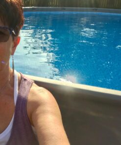 Intex 18ft X 52in Ultra Frame Pool Set with Sand Filter Pump, Ladder, Ground Cloth & Pool Cover 45 71sYzoT8opL