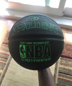 Spalding NBA Street Phantom™ Basketball Neon Green Official Size 7, 29.5" 12 71sZLun0UWL