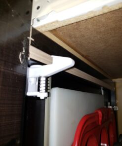 12 Pack Cabinet Locks Child Safety | Baby Safety Cabinet Locks NO Drilling 3M Adhesive Baby Proof Drawer Lock Child proofing cabinets latches for Kids Latch for Drawers & Door Child Safety Locks White 1 Count (Pack of 12) 39 71sZY13D2WL