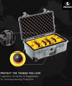 Pelican 1510 Case With Padded Dividers (Black) Black 32 71saAyq urL