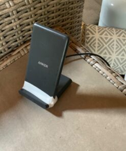 Anker 313 Wireless Charger (Stand), Qi-Certified for iPhone 15/15 Pro/15 Pro Max/14/14 Pro Max, 10W Fast-Charging Galaxy S20, S10 (No AC Adapter) 1pack Black 1 20 71saywY5StL