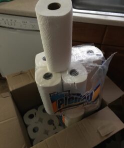 Plenty Ultra Premium Paper Towels | XL Rolls | Super Absorbent | Strong & Durable | Full Sheet | 24 Rolls 24 Rolls (Pack of 4) White 41 71sazL8c06L