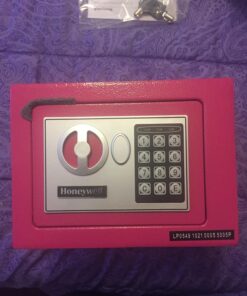 Honeywell Safes & Door Locks 5005P Steel Security Safe with Digital Lock, 0.17-Cubic Feet, Pink 34 71sctpr1JLL