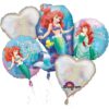 Little Mermaid Balloons - Ariel Balloon Bouquet - 5 Balloons 33 71scv92Oz4L