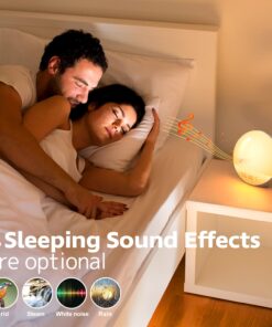 Sunrise Alarm Clock for Heavy Sleepers, Wake Up Light with Sunrise/Sunset Simulation, Dual Alarms & Natural Sounds, Snooze & Sleep Aid, FM Radio, 7 Colors Night Light for Bedroom, Ideal for Gift Classic Version 26 71sdVKSzPXL