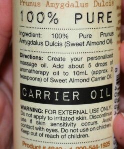 Sweet Almond Oil 4 fl oz | Carrier Oil | Moisturizing Massage Oil for Face, Hair, Skin, and Nails | by Piping Rock 20 71seAoJmlXL