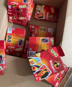 Mattel Games UNO Disney and Pixar’s Incredibles 2 Card Game with 112 Cards and Instructions, Great Gift for Kids 7 Years and Older 15 71seo oqL